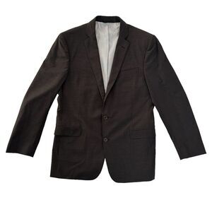 Brooks Brothers 42L Explorer‎ Regent Fit Wool Blend Stretch Black Men's Blazer